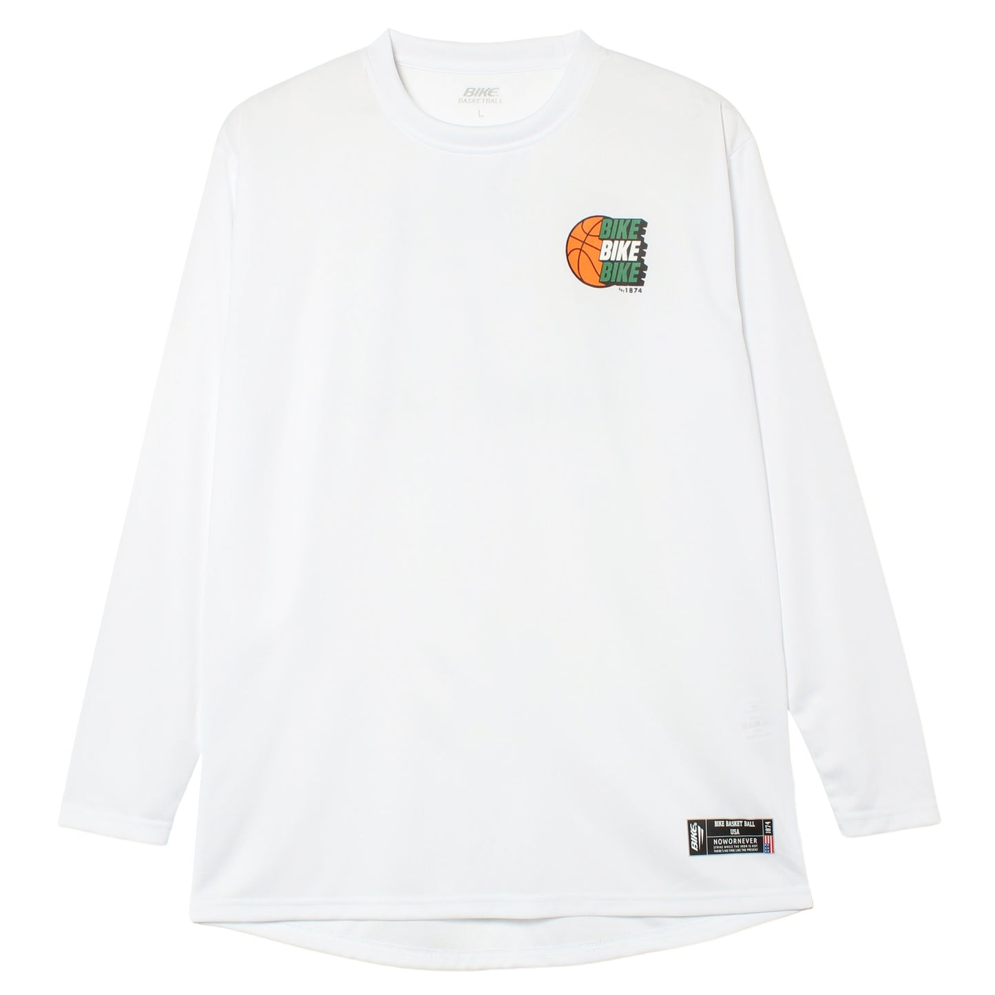 25FW バイク 長袖 Tシャツ(COURT FLOOR PLAN) BK6702