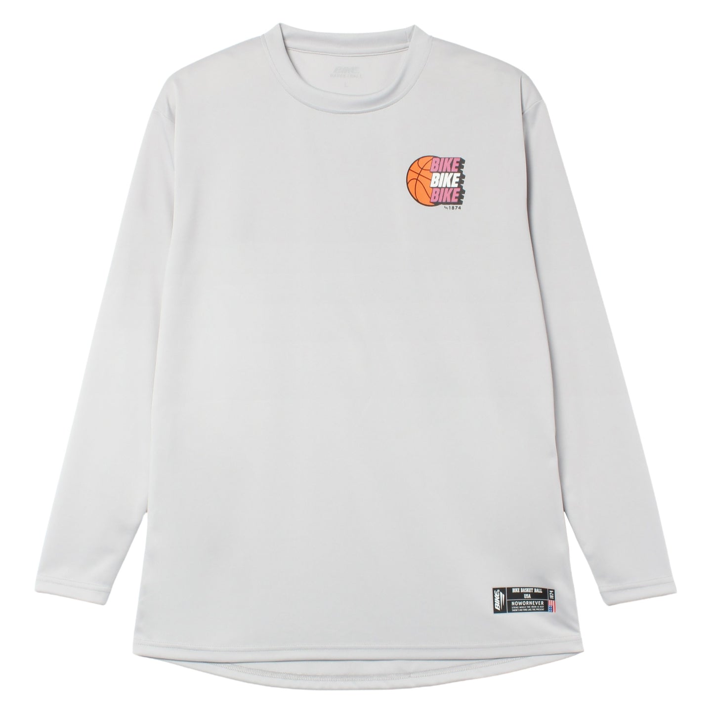 25FW バイク 長袖 Tシャツ(COURT FLOOR PLAN) BK6702