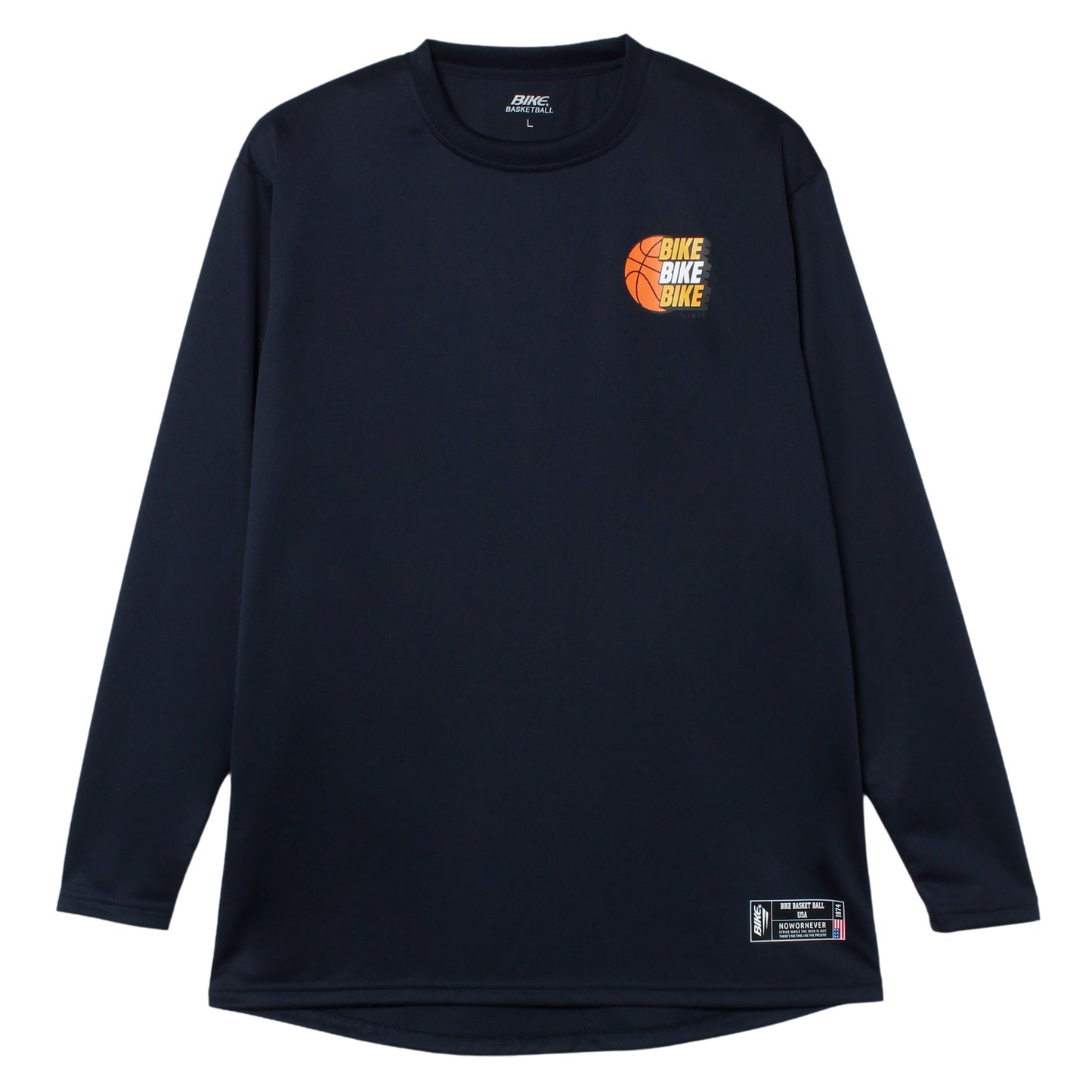 25FW バイク 長袖 Tシャツ(COURT FLOOR PLAN) BK6702