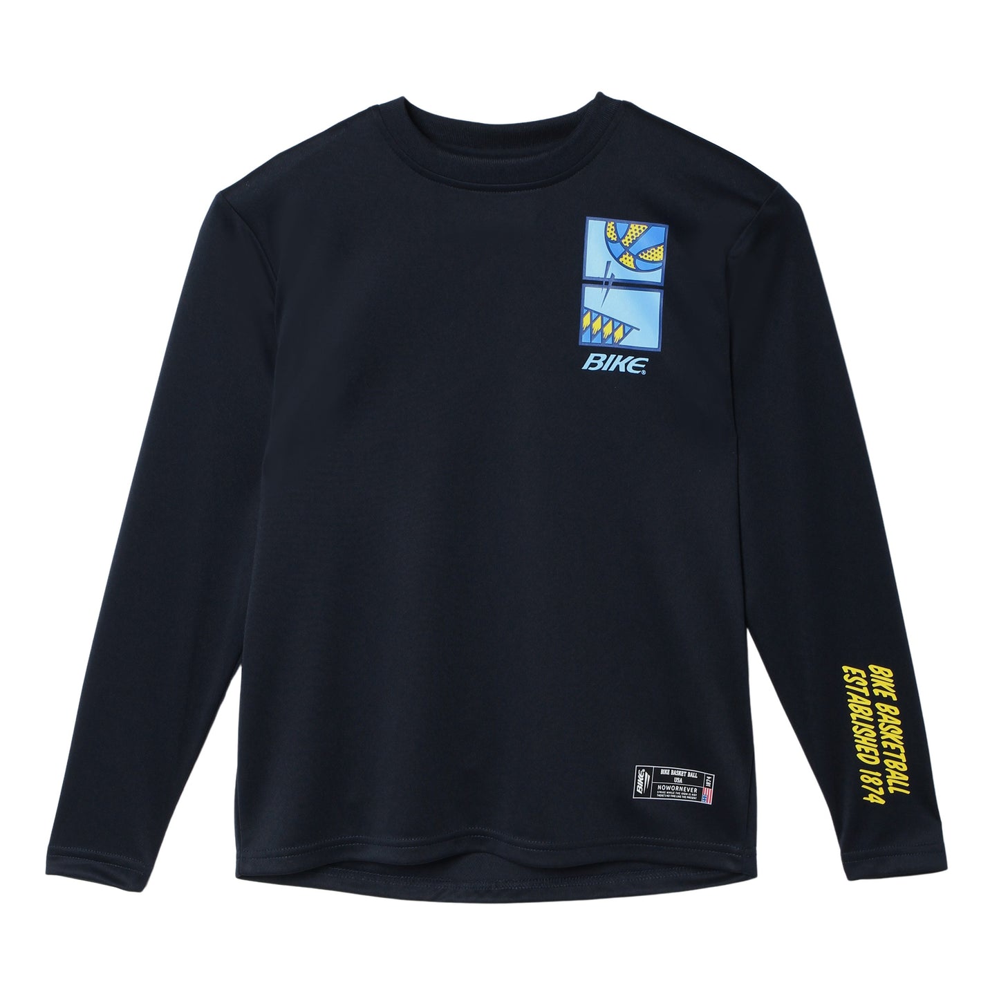 25FW バイク ジュニア 長袖 Tシャツ(COMICS) BK6714