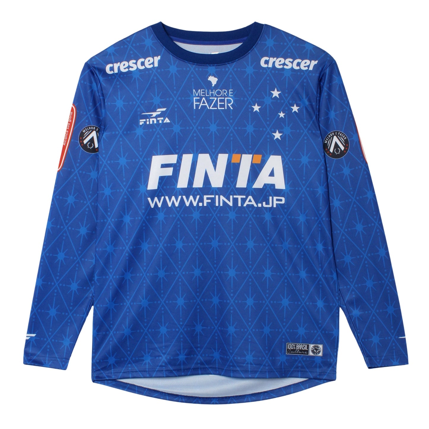 25FW フィンタ ジュニア レコルダーレ 長袖 グラフィックプラシャツ FT4500J