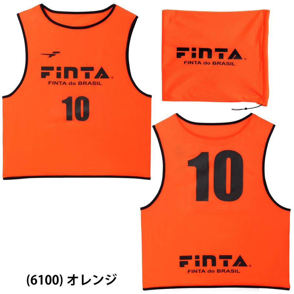 フィンタ ジュニア ビブス 10枚セット FT6555