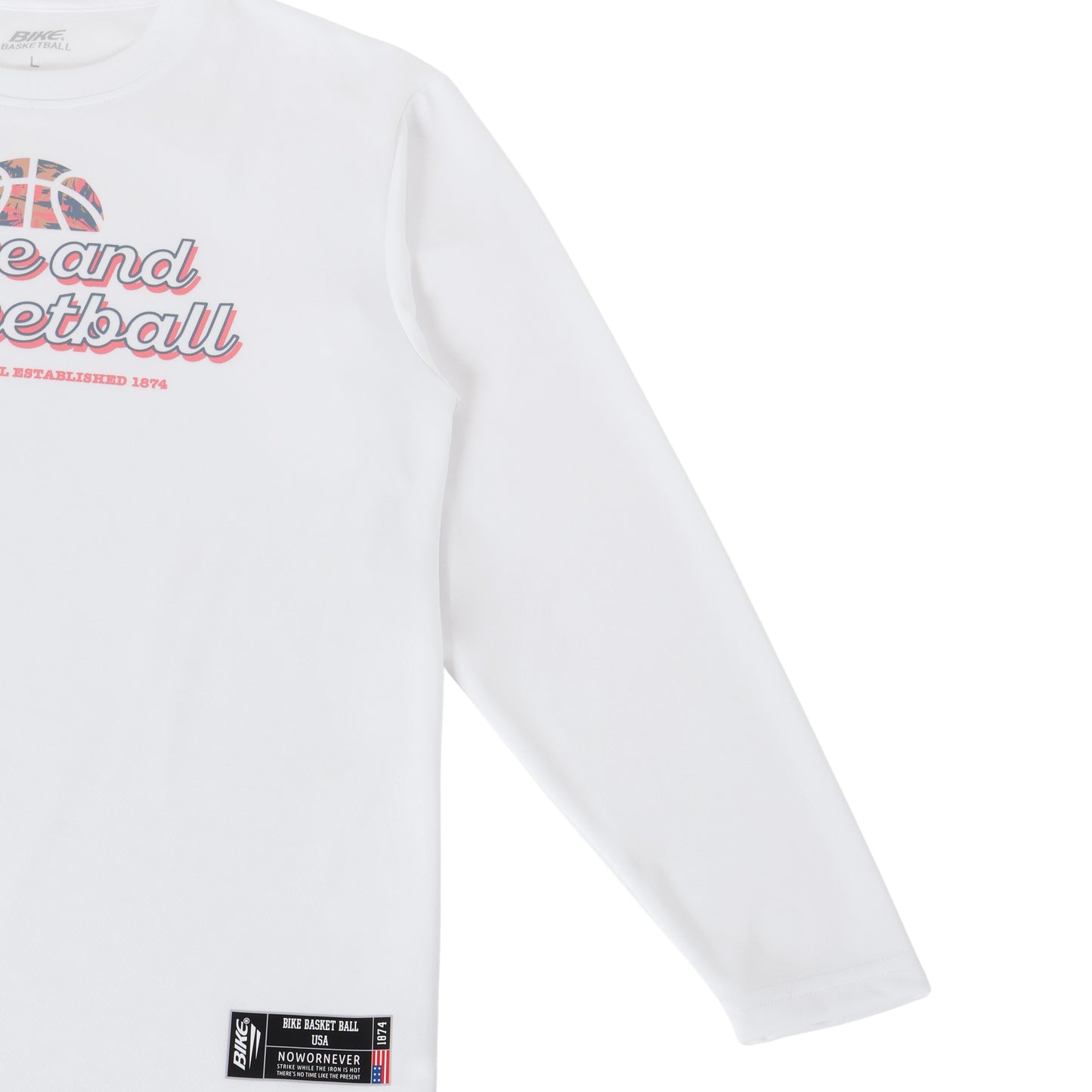 25FW  バイク ウィミンズ 長袖 Ｔシャツ （ＬＯＶＥ ＡＮＤ ＢＡＳＫＥＴＢＡＬＬ） BK6724