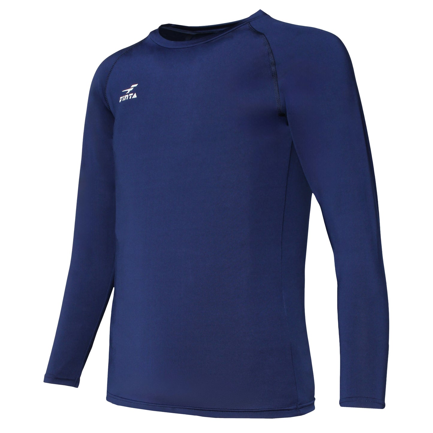 フィンタ ジュニア ストレッチ 長袖 クールネック アンダーシャツ FT5998