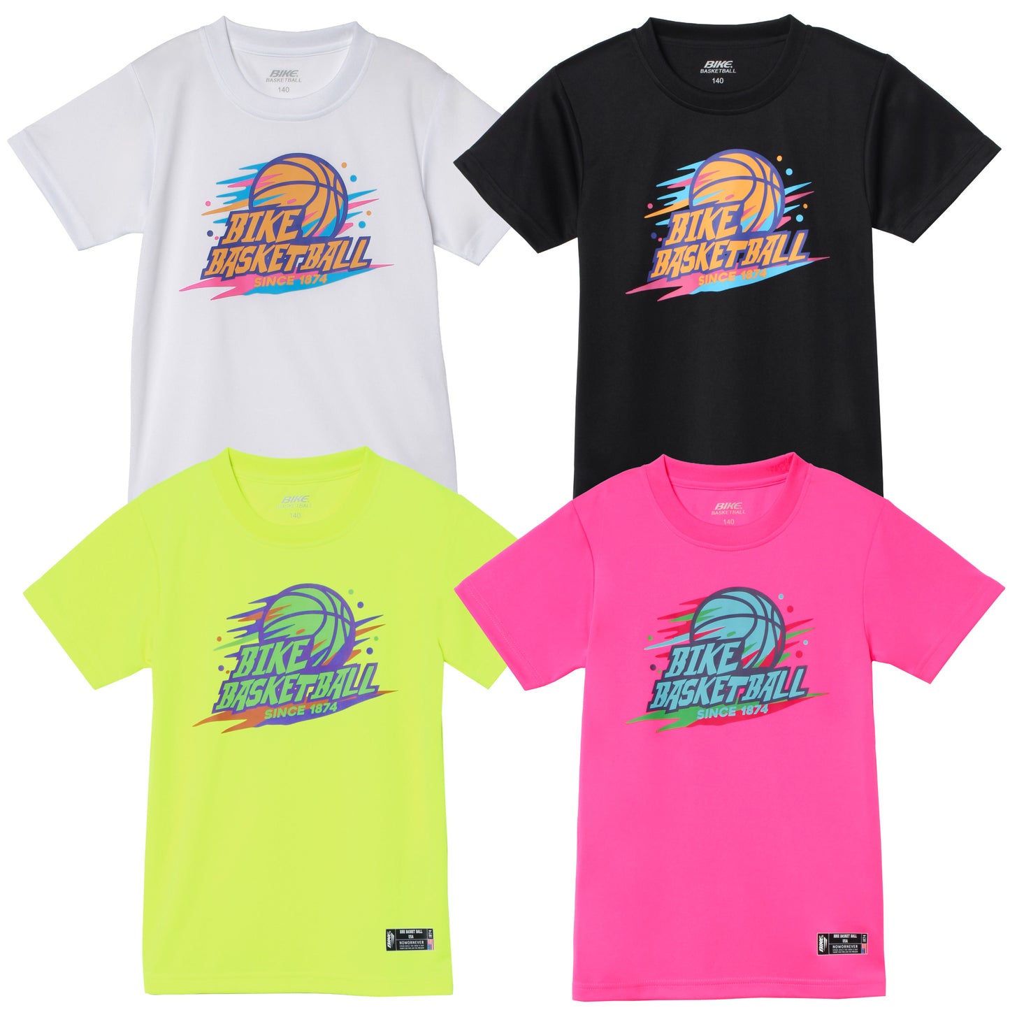 26ＳＳ バイク ジュニア 半袖 プラクティクスＴシャツ BK6820