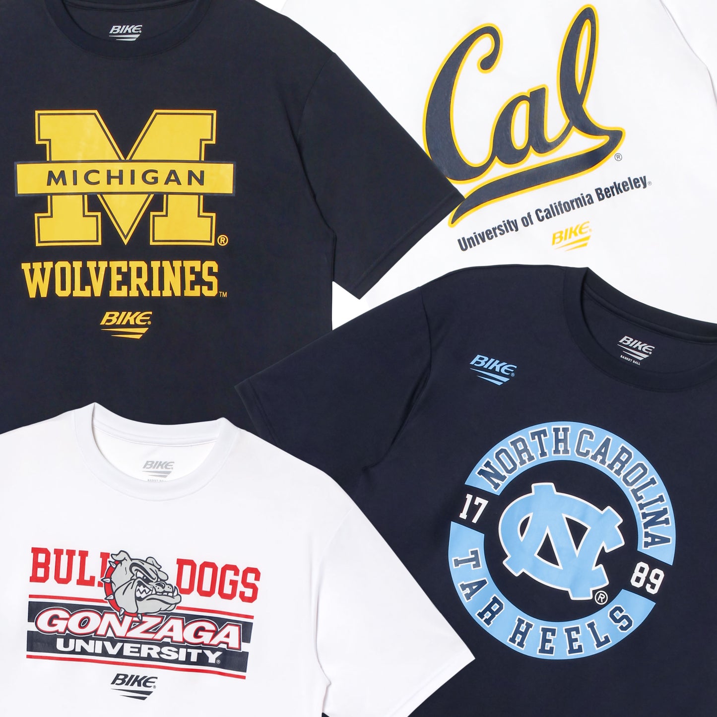 25FW バイク プラクティス Ｔシャツ BIKE BASKETBALL USA - US COLLEGE コラボ BNC0030