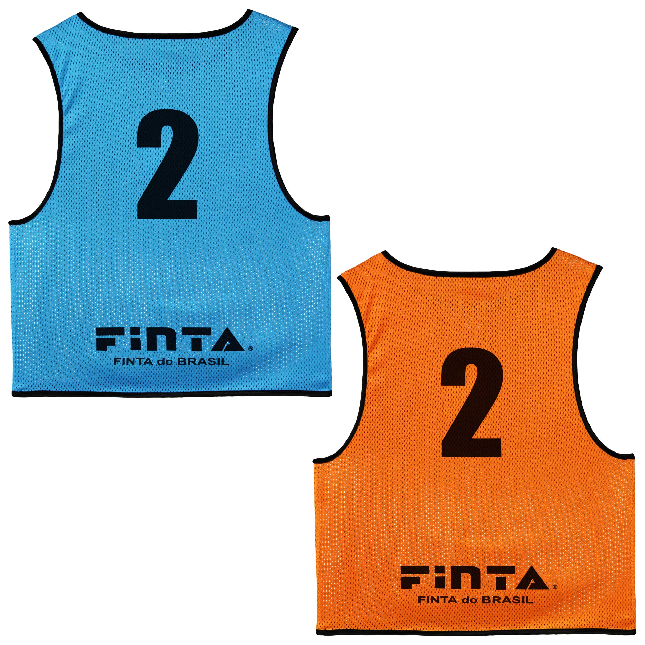 FINTA サッカー練習用ビブス 10枚セット　ジュニア用　2色 FINTA フィンタ サッカー 昇華 リバーシブル ビブス ゲームベスト