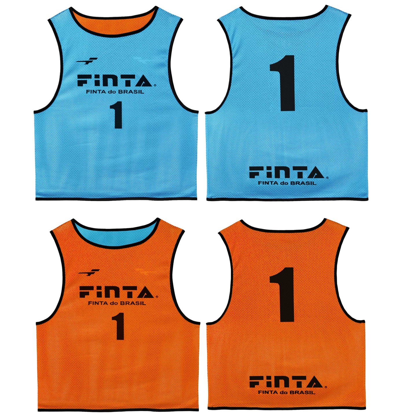 フィンタ 昇華 リバーシブルビブス 単品  FT3542