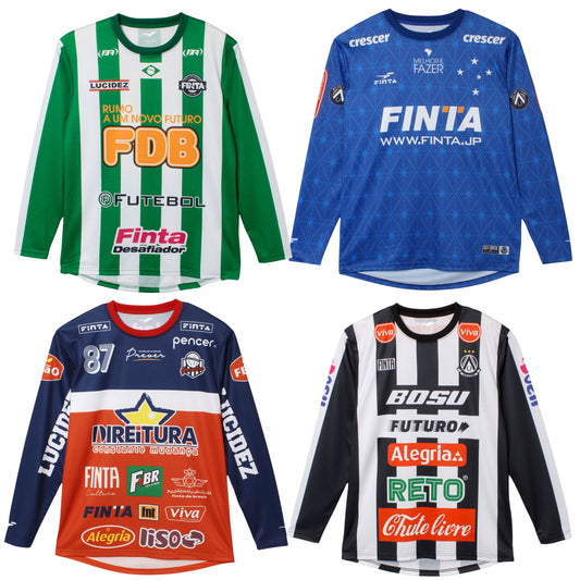 25ＦＷ フィンタ ジュニア レコルダーレ 長袖 グラフィックプラシャツ FT4500J