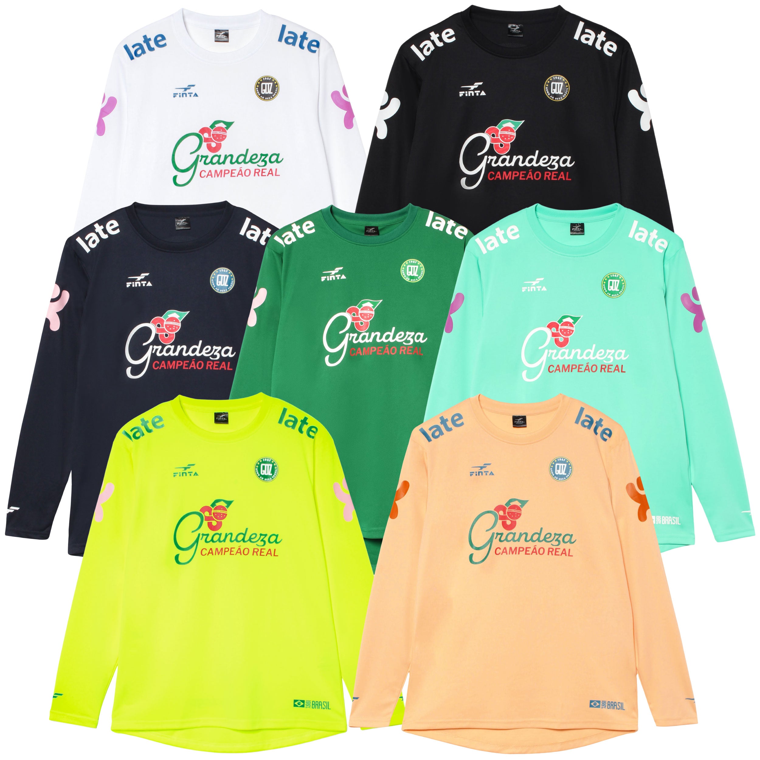 FINTA フィンタ サッカー フットサル メンズ 長袖 プラクティスシャツ