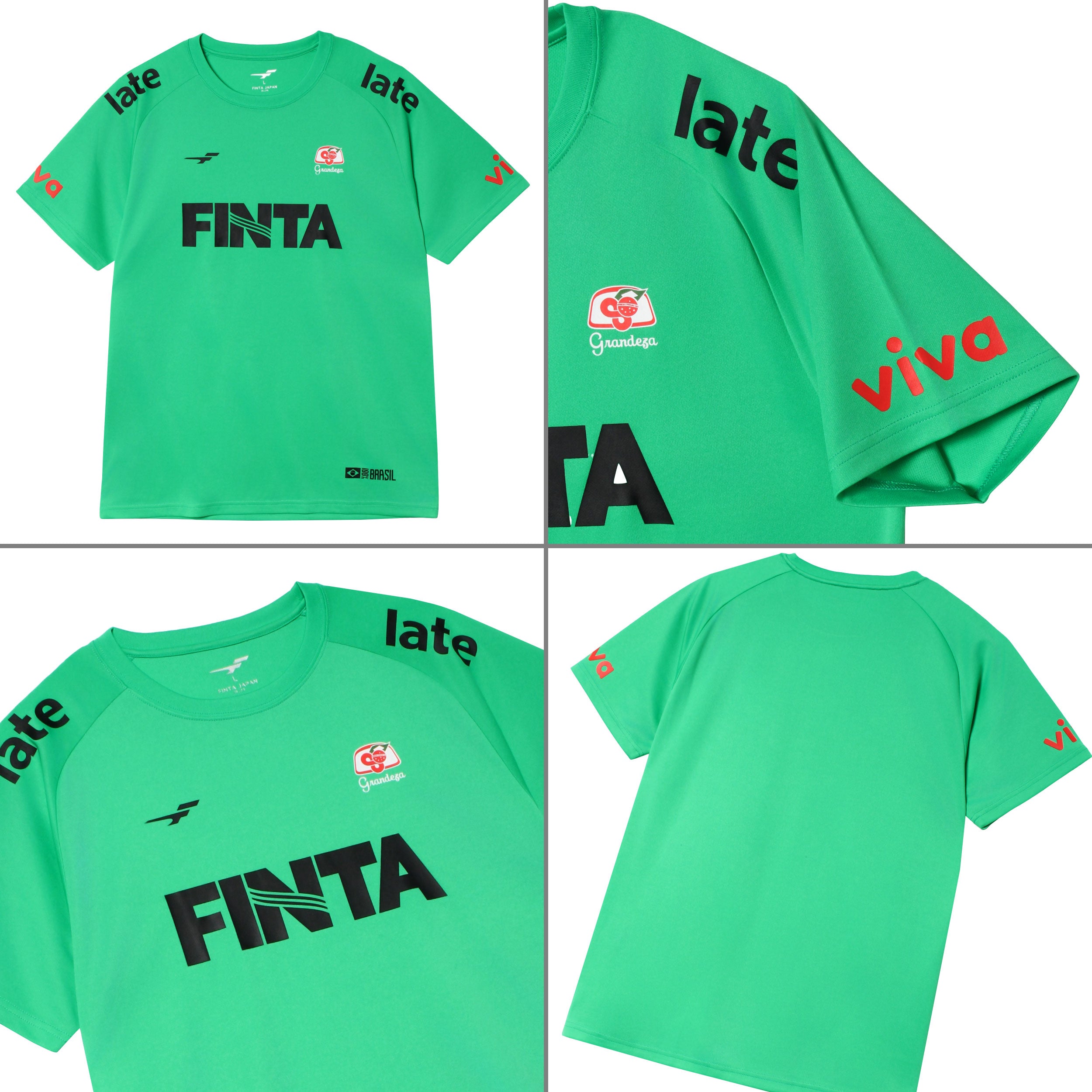 FINTA フィンタ サッカー フットサル メンズ 半袖 プラクティス シャツ