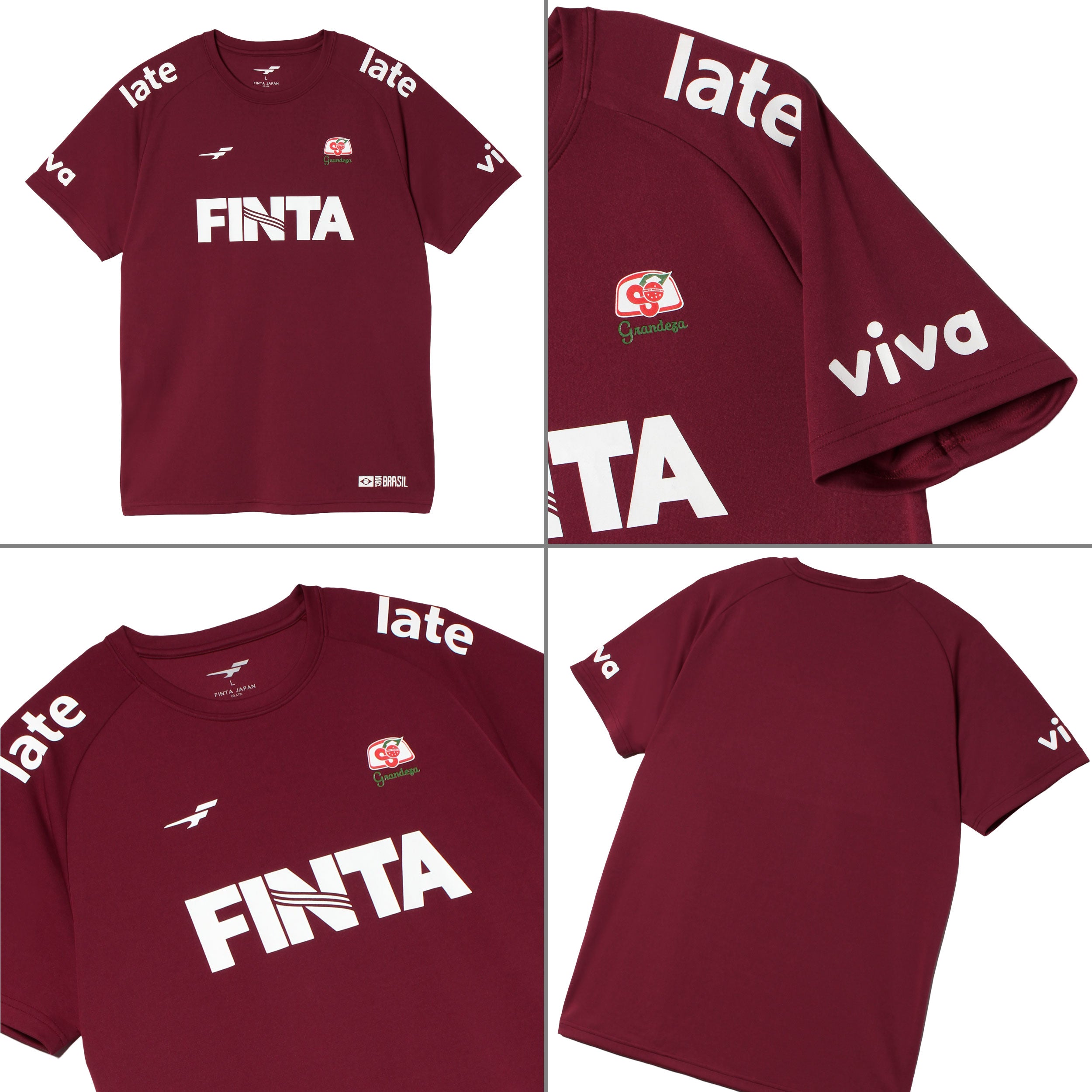 スポルチ・レシフェ ユニフォーム 新品タグ付サッカーユニフォームフィンタ90年代 FINTA フィンタ サッカー フットサル メンズ 半袖 プラクティス シャツ