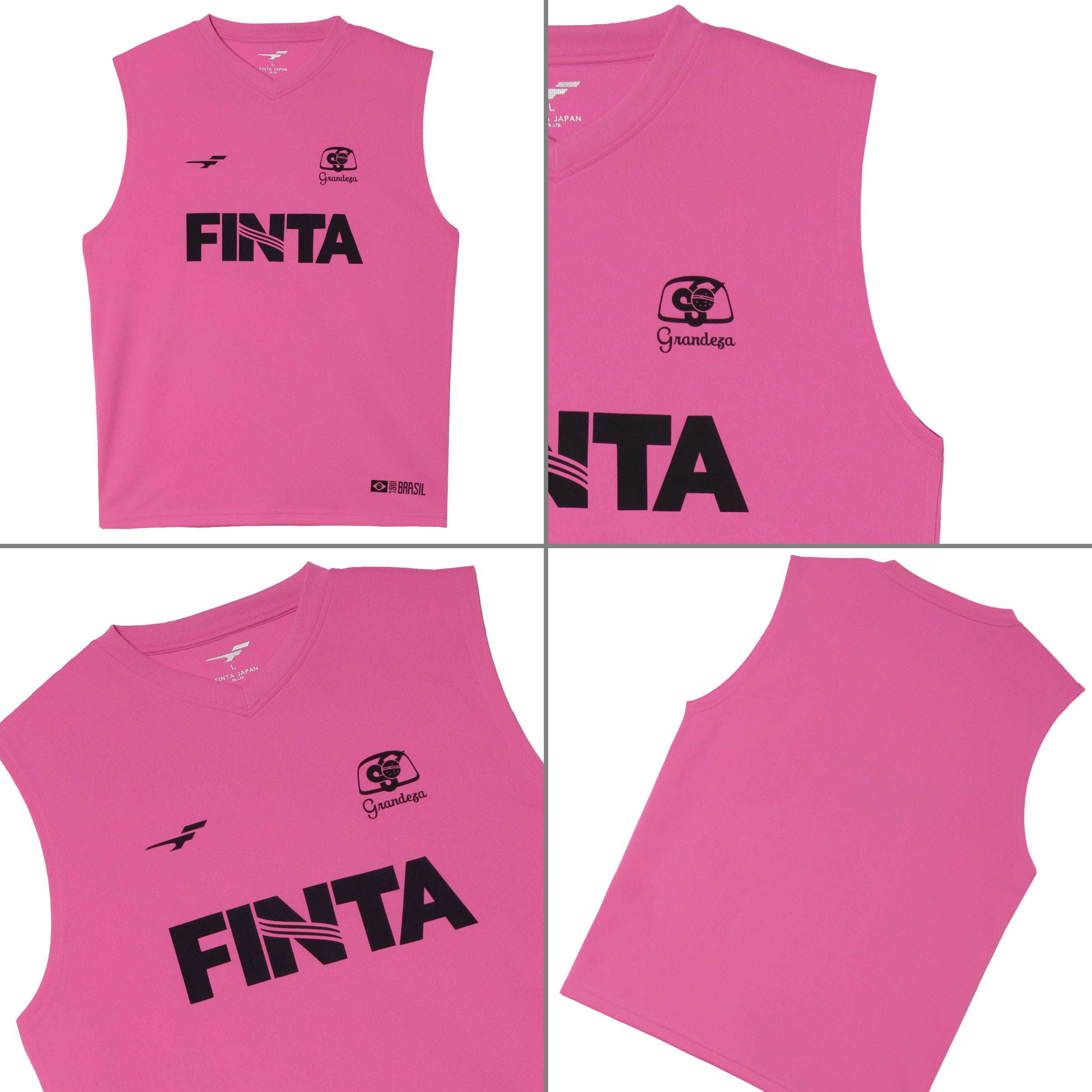 FINTA フィンタ サッカー フットサル メンズ ノースリーブ シャツ