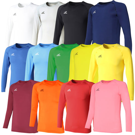 フィンタ ストレッチ 長袖 クールネック アンダーシャツ FT5997