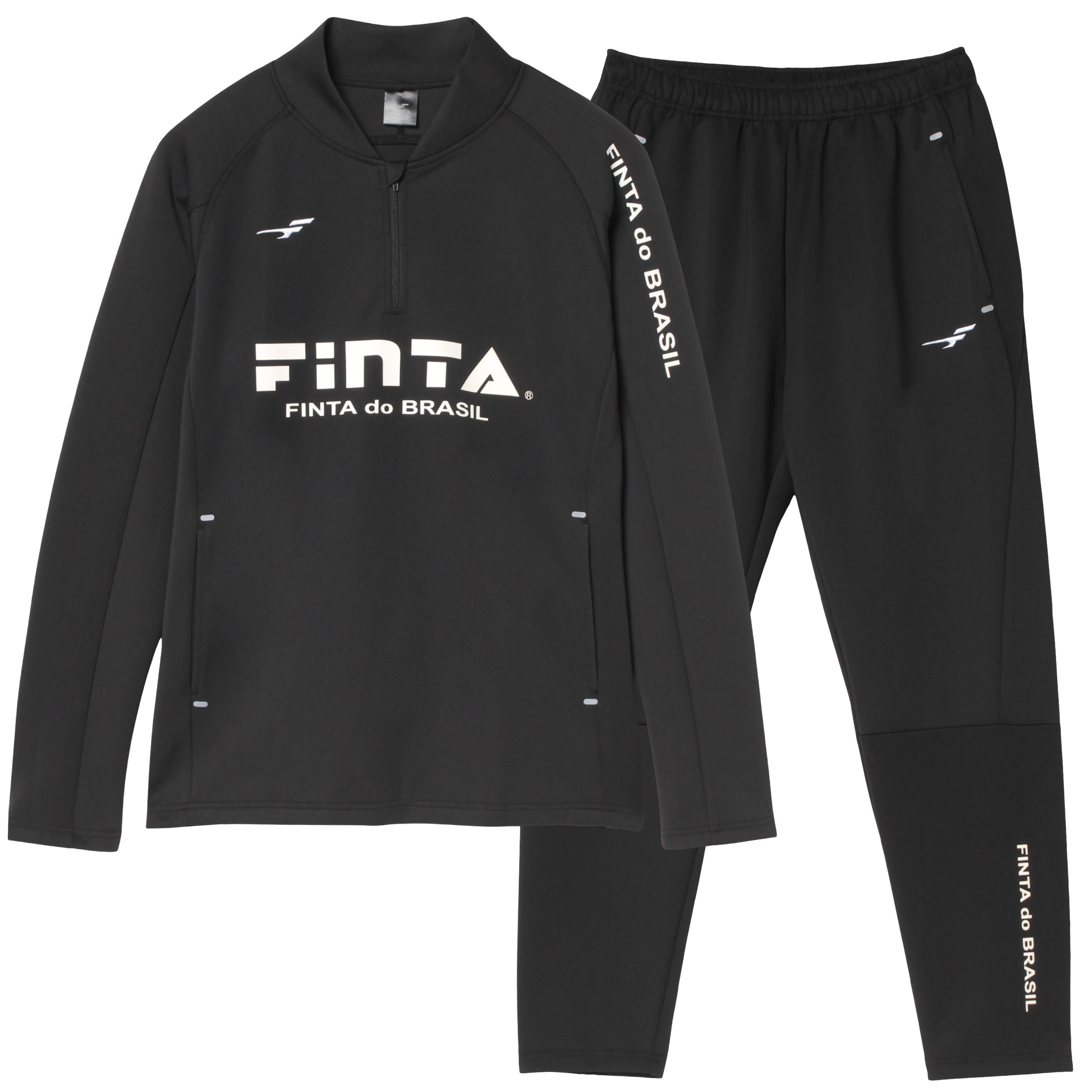 FINTA Desafio ジャージ上下セットアップ サッカー サイズO FINTA フィンタ メンズ ジュニア ハーフジップ ジャージ セットアップ